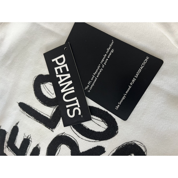 SUDADERA BLANCA, "TE LO JURO POR SNOOPY"