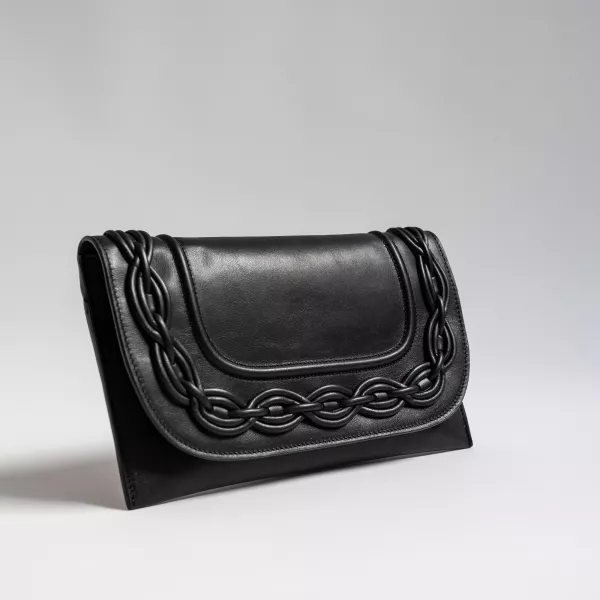 CLUTCH NEGRO, MODELO FILO